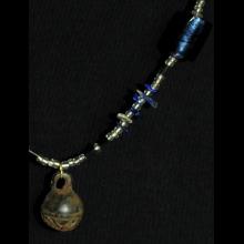 Collier avec grelot en bronze